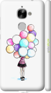 3D пластиковий глянцевий чехол Кульки для LeTV LeEco Le 2 X620 - 4387c-463 изображение 