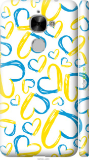 3D пластиковый глянцевый чехол Сердца UA для LeTV LeEco Le 2 X620 - 5292c-463 изображение 