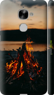 3D пластиковий глянцевий чехол Вогонь для LeTV LeEco Le 2 X620 - 6021c-463 изображение 