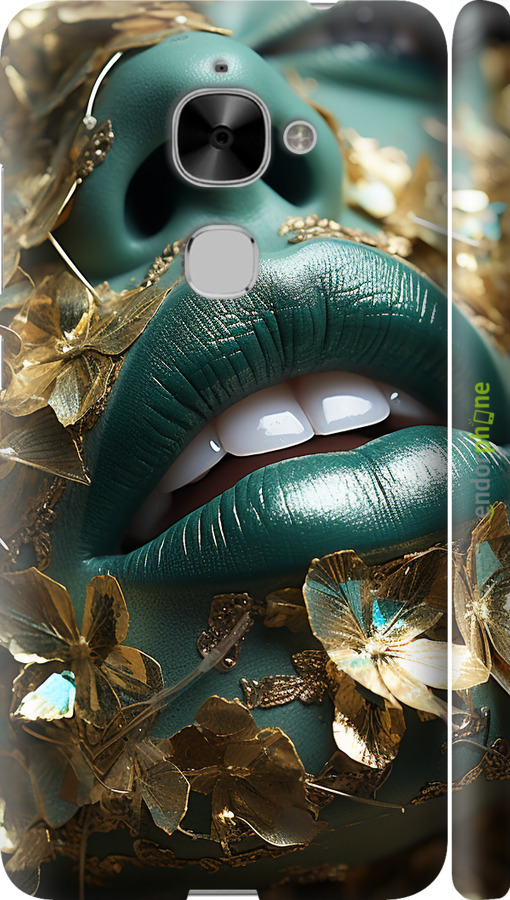 3D пластиковий глянцевий чехол Губи 2 для LeTV LeEco Le 2 X620 - 5667c-463 изображение 