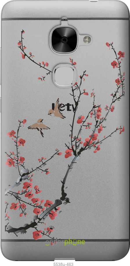 Силиконовый чехол Сакура v2 для LeTV LeEco Le 2 X620 - 5538u-463 изображение 