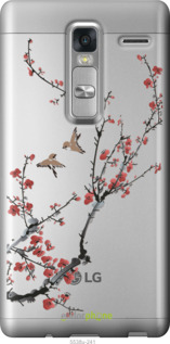 Силиконовый чехол Сакура v2 для LG Zero - 5538u-476 изображение 