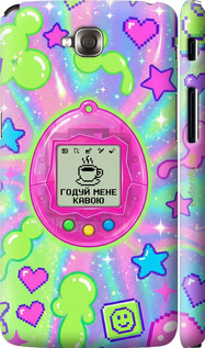 3D пластиковый глянцевый чехол Y2K Aesthetic Retro Pet: Годуй мене кавою для LG G Pro Lite Dual D686 - 6784c-440 изображение 