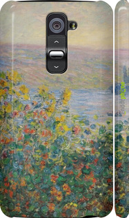 3D пластиковый матовый чехол Пейзаж для LG G2 - 6445m-37 изображение 