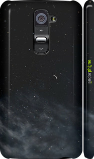 3D пластиковий глянцевий чехол Нічне небо для LG G2 - 6451c-37 изображение 