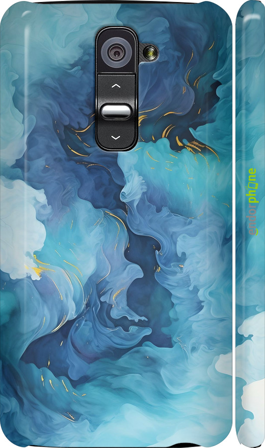 3D пластиковий глянцевий чехол Акварель для LG G2 - 6320c-37 изображение 