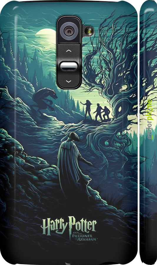 3D пластиковый глянцевый чехол Гарри Поттер 3 для LG G2 - 6338c-37 изображение 