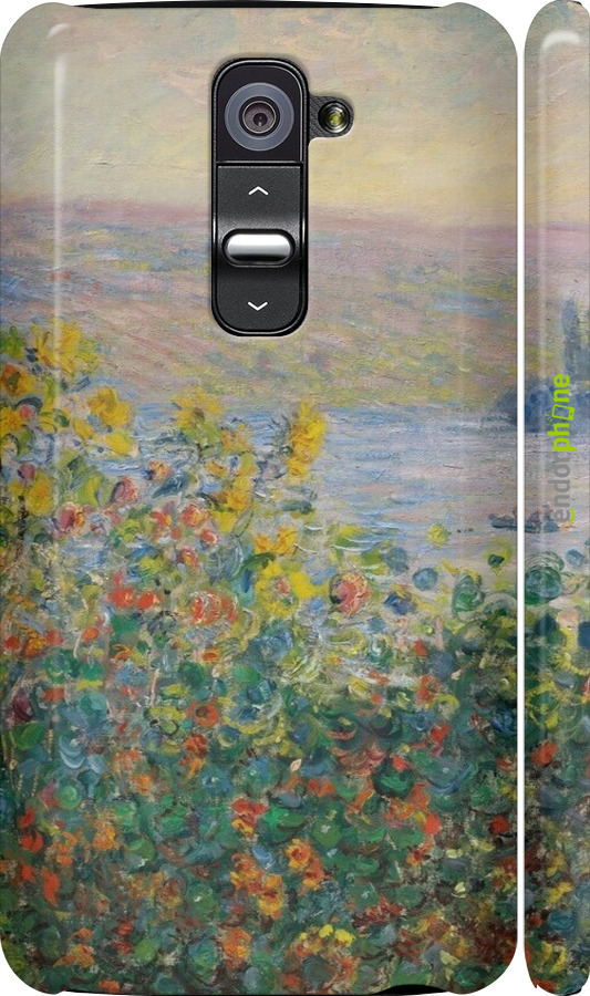 3D пластиковый матовый чехол Пейзаж для LG G2 - 6445m-37 изображение 