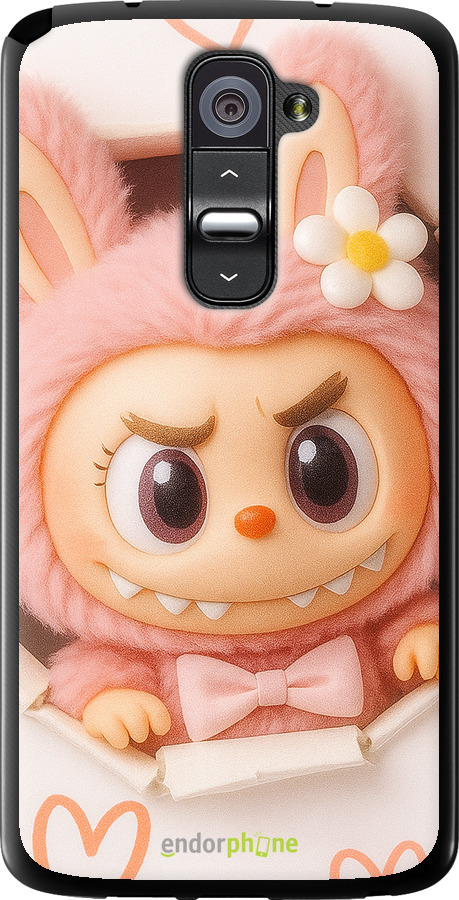 Силиконовый чехол Лабубу 2 для LG G2 - 6710u-37 изображение 