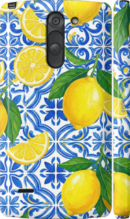 3D пластиковый матовый чехол Grocery Girl Italian Summer для LG G3 Stylus D690 - 6766m-89 изображение 