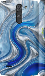 3D пластиковий матовий чехол Liquid Chrome для LG G3 Stylus D690 - 6781m-89 изображение 
