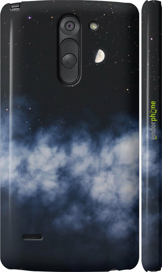 3D пластиковый матовый чехол Ночное небо для LG G3 Stylus D690 - 6450m-89 изображение 