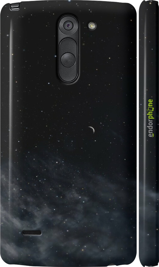 3D пластиковий матовий чехол Нічне небо для LG G3 Stylus D690 - 6451m-89 изображение 