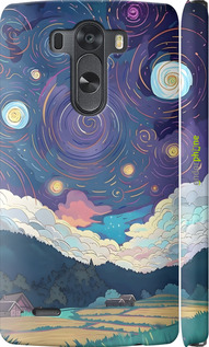 3D пластиковий глянцевий чехол Креативний арт для LG G3 dual D856 - 6322c-56 изображение 