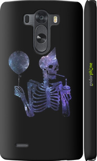 3D пластиковий глянцевий чехол Скелетне мистецтво для LG G3 dual D856 - 6536c-56 изображение 