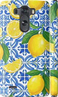 3D пластиковий матовий чохол 'Grocery Girl Italian Summer' для LG G3 dual D856 зображення 2