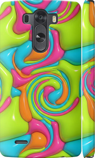 3D пластиковый глянцевый чехол 'Y2K Jelly Dream' для LG G3 D855 изображение 5