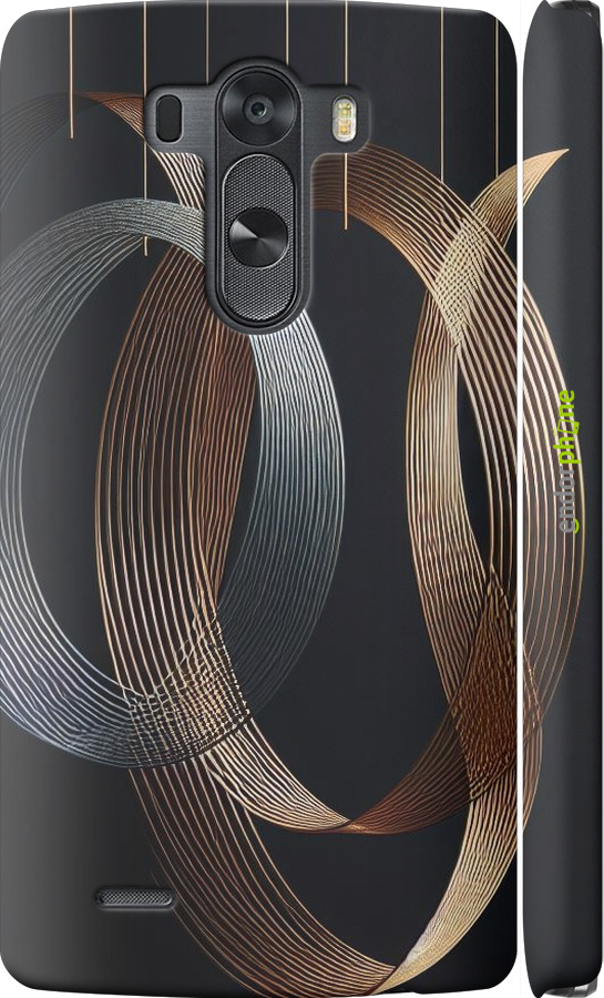 3D пластиковый глянцевый чехол Симфония для LG G3 dual D856 - 5835c-56 изображение 