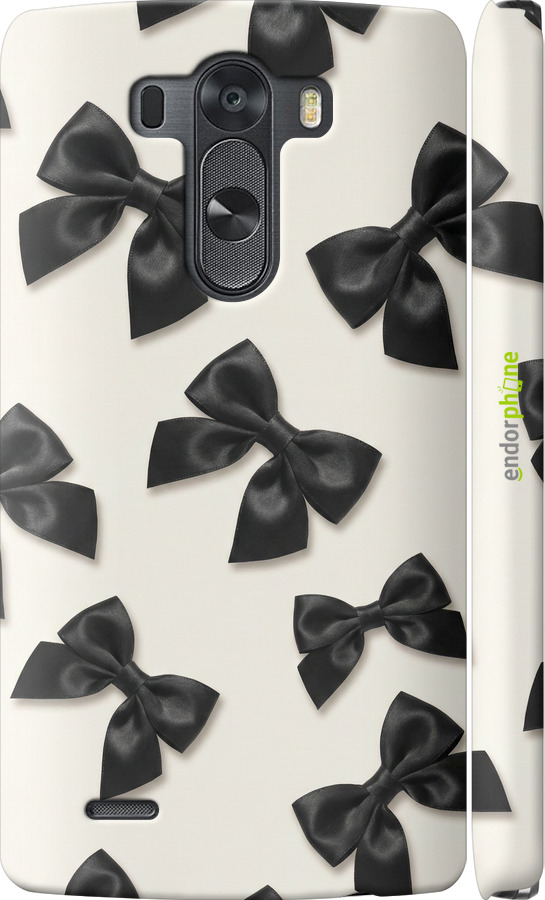 3D пластиковый матовый чехол Dark Coquette для LG G3 D855 - 6765m-47 изображение 