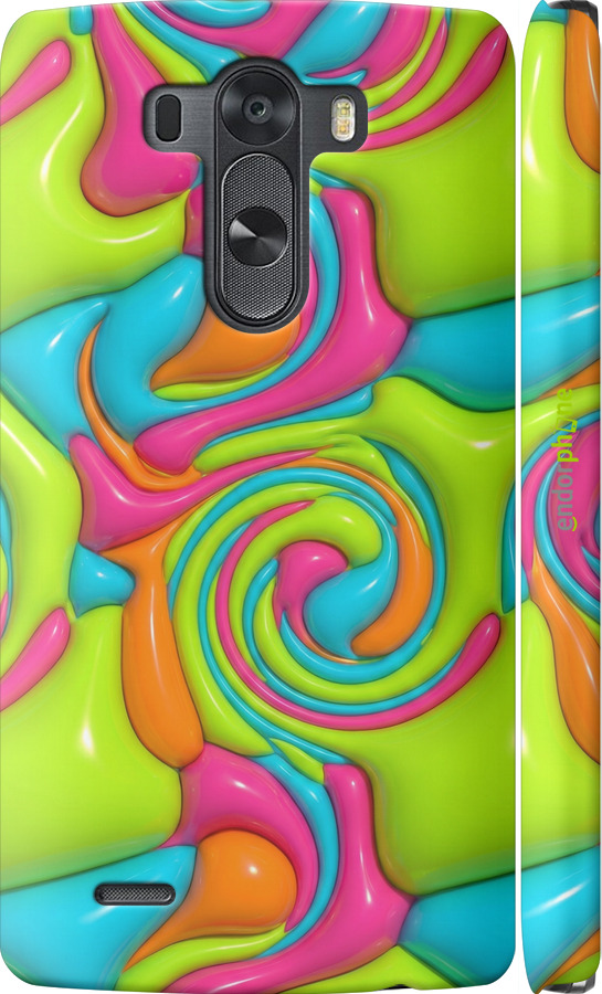 3D пластиковый глянцевый чехол Y2K Jelly Dream для LG G3 dual D856 - 6780c-56 изображение 