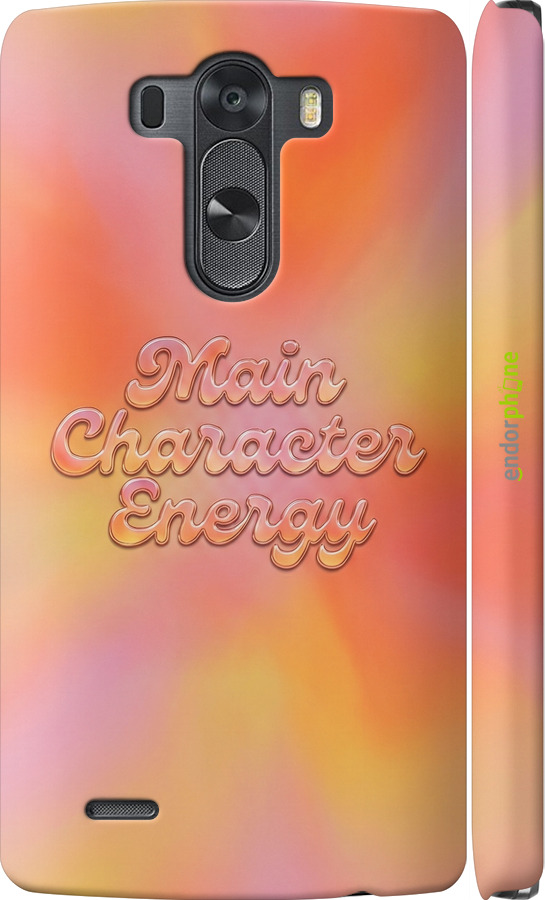 3D пластиковый глянцевый чехол Aura Gradient Main Character Energy Aesthetic Y2K для LG G3 dual D856 - 6783c-56 изображение 