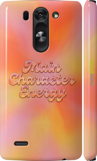 3D пластиковый матовый чехол Aura Gradient Main Character Energy Aesthetic Y2K для LG G3s D724 - 6783m-93 изображение 