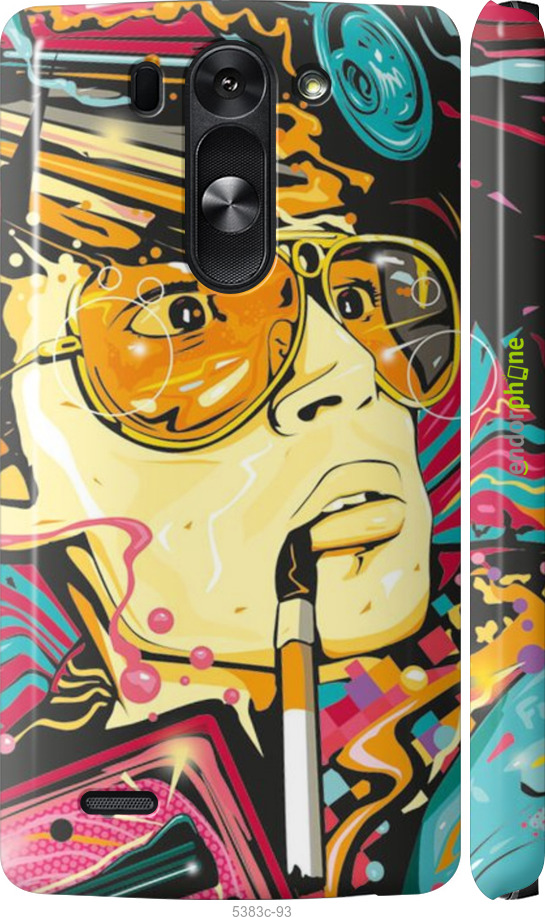 3D пластиковый матовый чехол № 5383 для LG G3s D724 - 5383m-93 изображение 