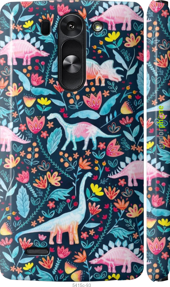 3D пластиковий матовий чехол № 5415 для LG G3s D724 - 5415m-93 изображение 