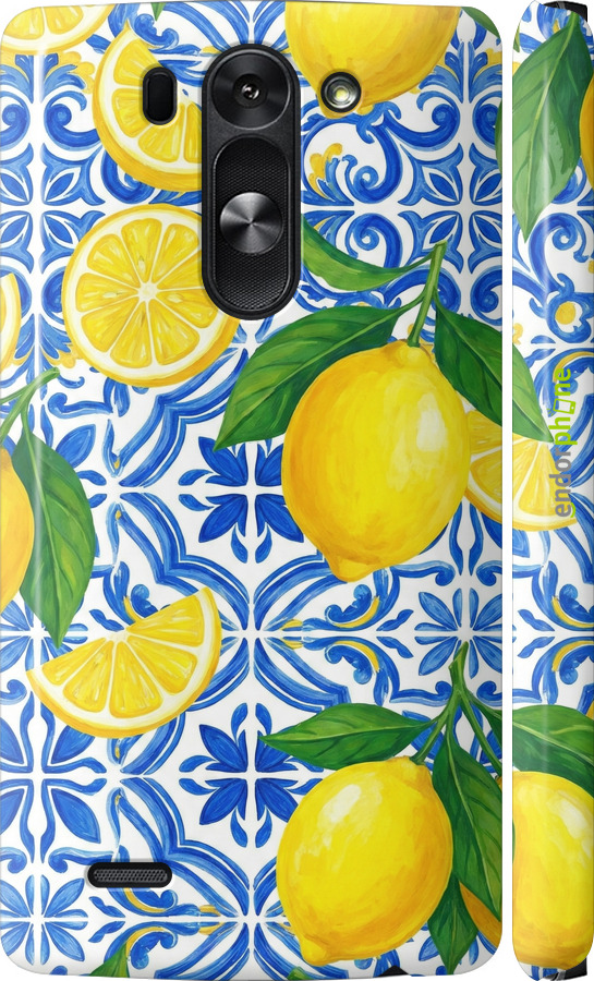 3D пластиковий матовий чехол Grocery Girl Italian Summer для LG G3s D724 - 6766m-93 изображение 