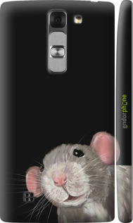 3D пластиковий глянцевий чехол The Peeking Rat для LG G4c H522y - 6442c-389 изображение 