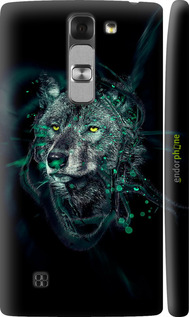 3D пластиковий глянцевий чохол 'Wolf' для LG G4c H522y -  зображення 2