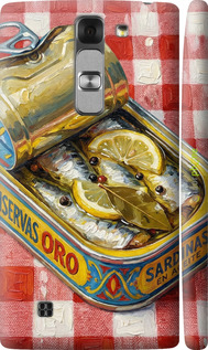 3D пластиковый глянцевый чехол Vintage Sardine Tin Phone для LG G4c H522y - 6772c-389 изображение 