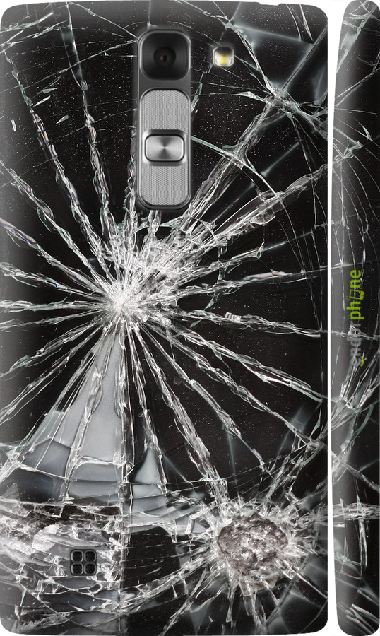 3D пластиковый глянцевый чехол Glass для LG G4c H522y - 6608c-389 изображение 