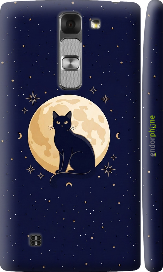 3D пластиковый глянцевый чехол Cute Cat Celestial/Witchy для LG G4c H522y - 6787c-389 изображение 