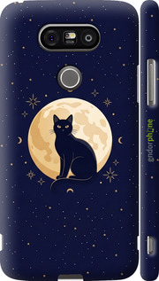 3D пластиковый матовый чехол 'Cute Cat Celestial/Witchy' для LG G5 H860 изображение 5