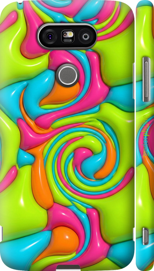 3D пластиковый матовый чехол Y2K Jelly Dream для LG G5 H860 - 6780m-348 изображение 