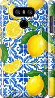 3D пластиковый матовый чехол Grocery Girl Italian Summer для LG G6 - 6766m-836 изображение 