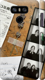 3D пластиковый матовый чехол Aesthetic Scrapbook Collage для LG G6 - 6773m-836 изображение 