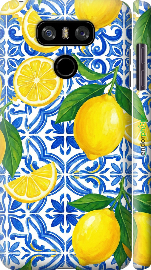 3D пластиковый матовый чехол Grocery Girl Italian Summer для LG G6 - 6766m-836 изображение 