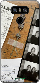 Силиконовый чехол Aesthetic Scrapbook Collage для LG G6 - 6773u-836 изображение 