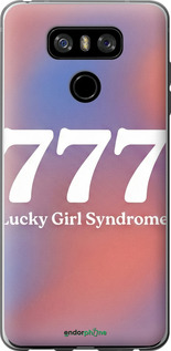Силіконовий чохол 'Aesthetic Aura Gradient 777 Lucky Energy' для LG G6 зображення 3