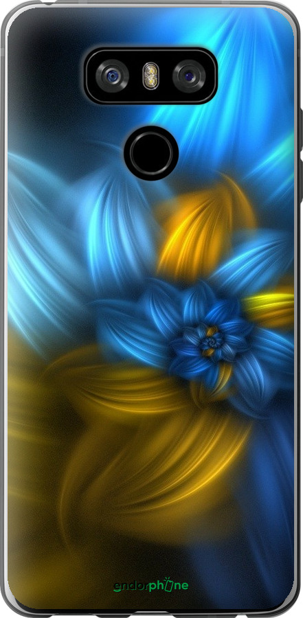 

Силіконовий чохол "Візерунок 46" для LG G6, Синій