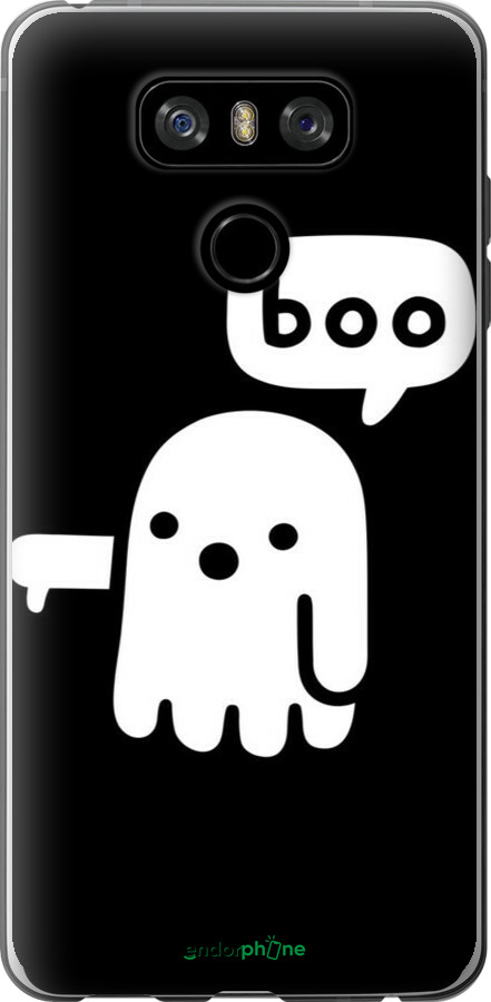 Силиконовый чехол Призрак Неодобрения для LG G6 - 6431u-836 изображение 