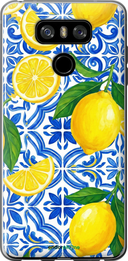 Силиконовый чехол Grocery Girl Italian Summer для LG G6 - 6766u-836 изображение 