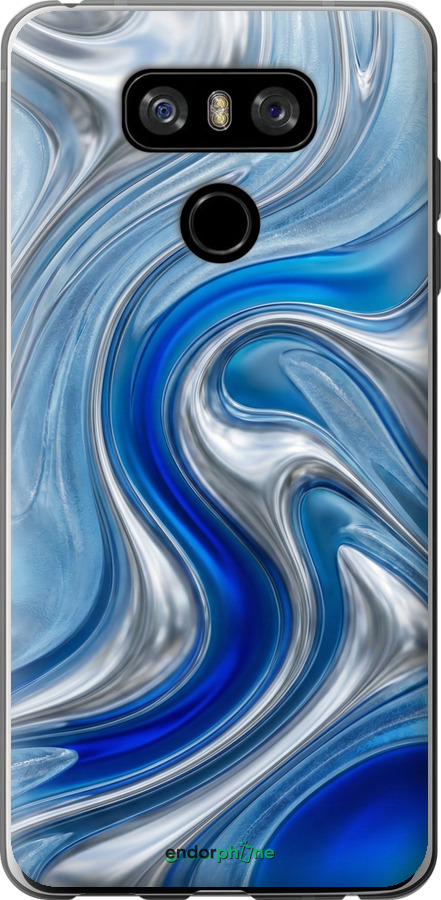 Силиконовый чехол Liquid Chrome для LG G6 - 6781u-836 изображение 