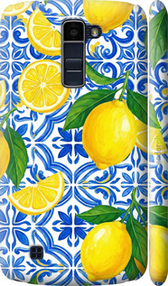 3D пластиковый матовый чехол Grocery Girl Italian Summer для LG K10 / K410 - 6766m-349 изображение 