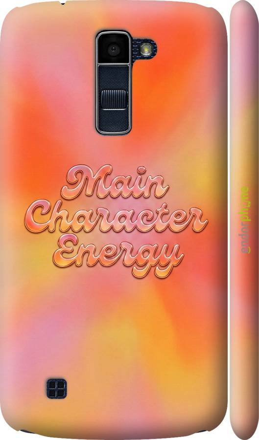 3D пластиковий матовий чехол Aura Gradient Main Character Energy Aesthetic Y2K для LG K10 / K410 - 6783m-349 изображение 