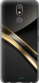 Силиконовый чехол Динамика для LG K40 - 5836u-1681 изображение 