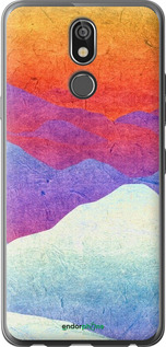 Силиконовый чехол Горный закат для LG K40 - 6479u-1681 изображение 