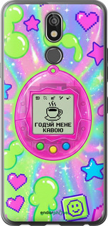 Силиконовый чехол Y2K Aesthetic Retro Pet: Годуй мене кавою для LG K40 - 6784u-1681 изображение 